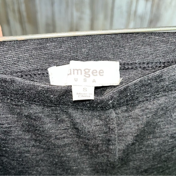 Umgee Dark Gray Leggings - Picture 5 of 5